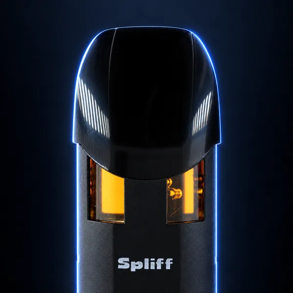Finestra ambrata del pod della Magic Vape