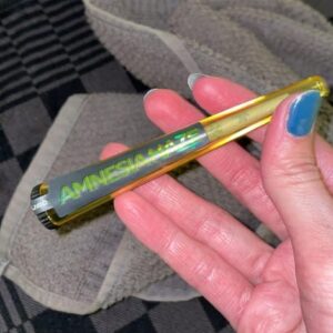 Recensione cliente Spinelli pre-rollati al CBD - Amnesia con foto - Spliff