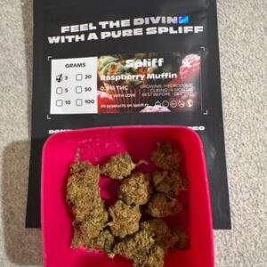 Recensione cliente Raspberry Muffin con foto - Spliff