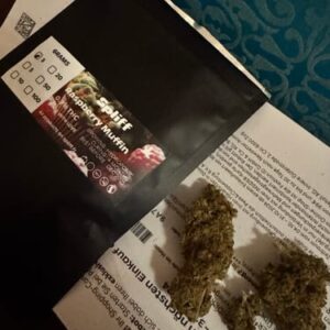 Recensione cliente Raspberry Muffin con foto - Spliff