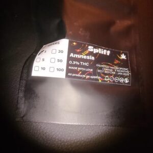 Recensione cliente Amnesia con foto - Spliff