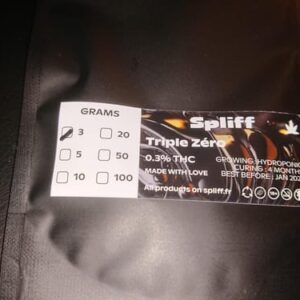 Recensione cliente Triple Zero con foto - Spliff