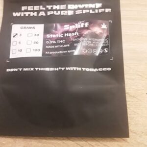 Recensione cliente Static Hash con foto - Spliff