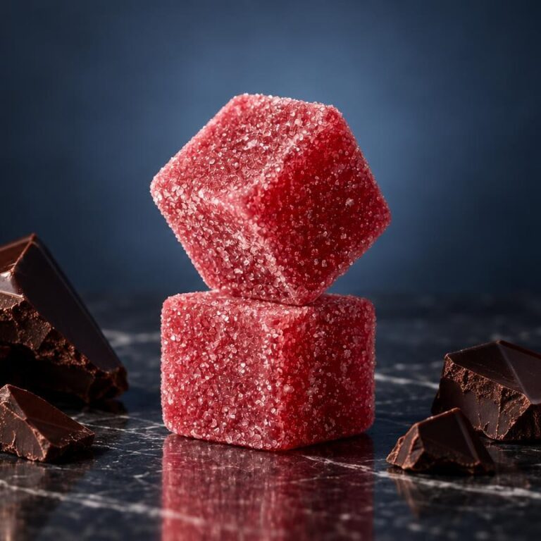 Sniff shop: edible Magic Candy – Caramelle THC in una composizione di studio