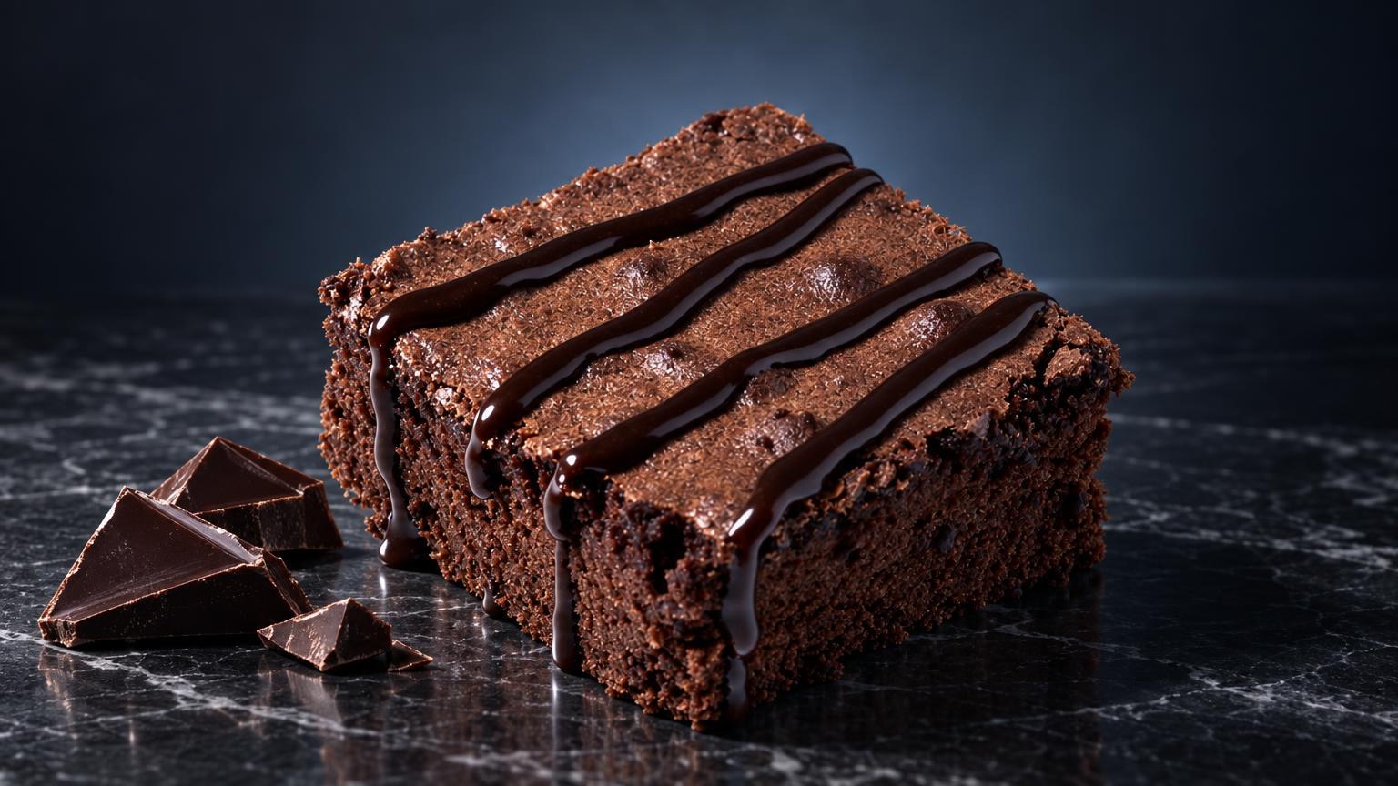 Edible Magic Brownie – Space Cake THC in una composizione di studio