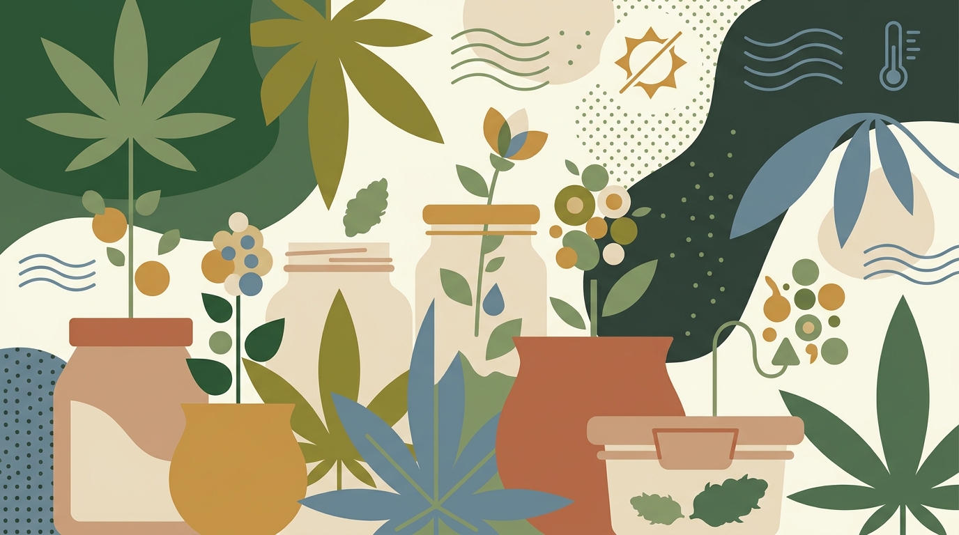Illustrazione: Come conservare la cannabis light