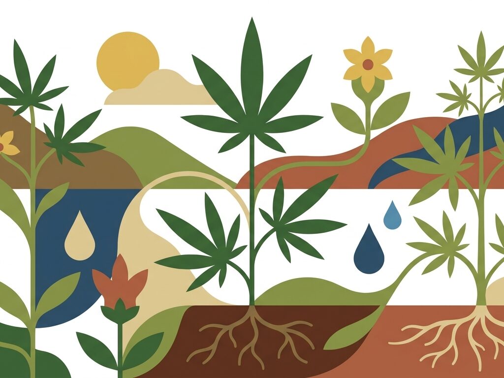 Illustrazione: Weed store