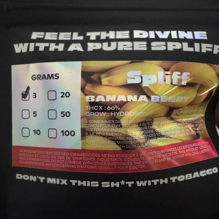 Recensione cliente Banana Berry con foto - Spliff