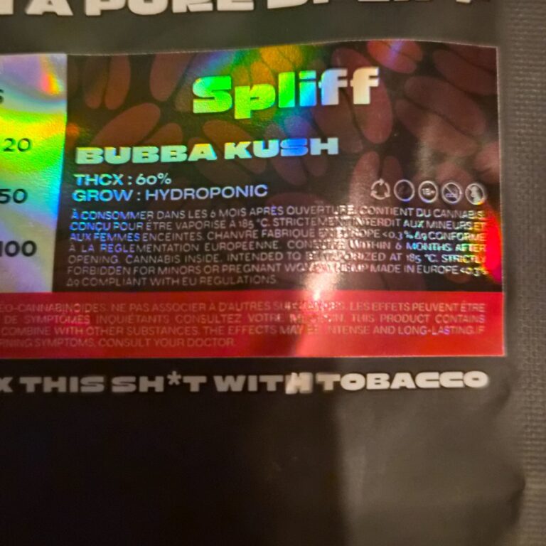 Click to view full screen Recensione cliente Bubba Kush con foto - Spliff