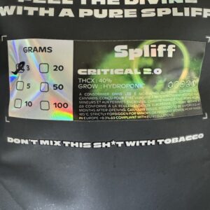 Recensione cliente Critical 2.0 con foto - Spliff