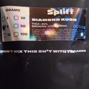 Recensione cliente Diamond Kush con foto - Spliff