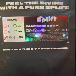 Recensione cliente Diamond Kush con foto - Spliff