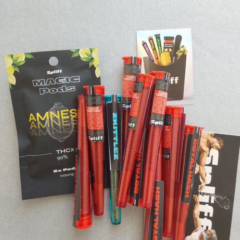 Recensione cliente Spinelli THCX pre-rollati - Royal Hash con foto - Spliff