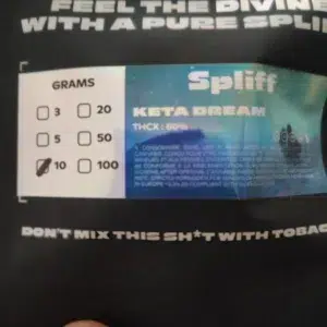 Recensione cliente Keta Dream con foto - Spliff