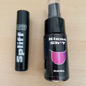 Recensione cliente Klean Shit - Spray anti THC con foto - Spliff