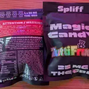 Recensione cliente Magic Candy - Bonbons THC con foto - Spliff