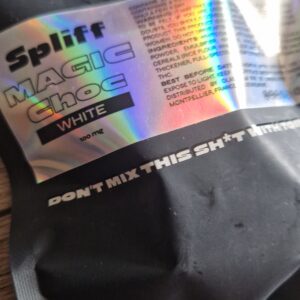 Recensione cliente Magic Choc White - Cioccolato al THC con foto - Spliff