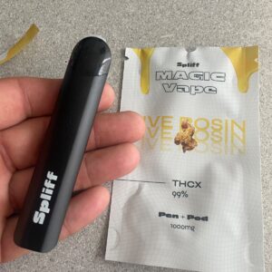 Recensione cliente Magic Vape Live Rosin con foto - Spliff