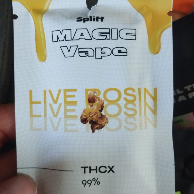 Click to view full screen Recensione cliente Magic Vape Live Rosin con foto - Spliff