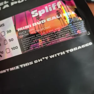 Recensione cliente Minibud Cali USA con foto - Spliff