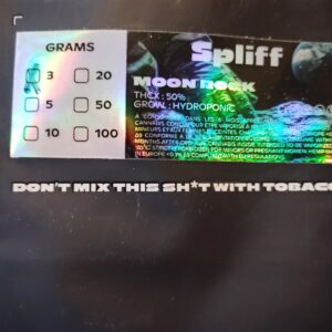 Recensione cliente Moon Rock con foto - Spliff