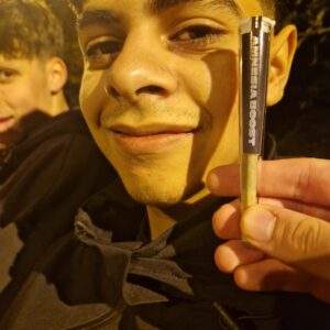 Recensione cliente Spinelli THCX pre-rollati - Amnesia Boost con foto - Spliff