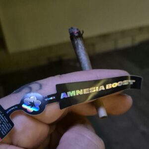 Recensione cliente Spinelli THCX pre-rollati - Amnesia Boost con foto - Spliff