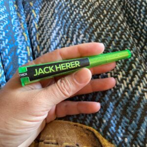 Recensione cliente Spinelli THCX pre-rollati - Jack Herer con foto - Spliff