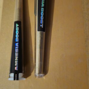 Recensione cliente Spinelli THCX pre-rollati - Amnesia Boost con foto - Spliff