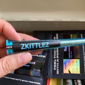 Recensione cliente Spinelli THCX pre-rollati - Zkittlez con foto - Spliff