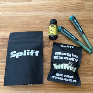 Recensione cliente Spinelli THCX pre-rollati - Zkittlez con foto - Spliff