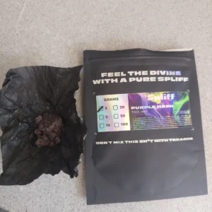 Recensione cliente Purple Hash con foto - Spliff