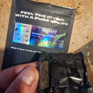Recensione cliente Purple Hash con foto - Spliff