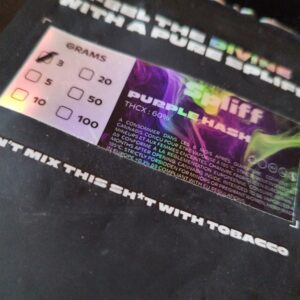 Recensione cliente Purple Hash con foto - Spliff