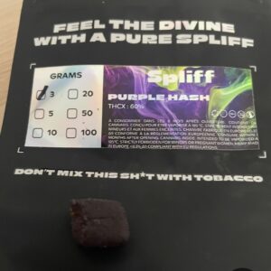 Recensione cliente Purple Hash con foto - Spliff