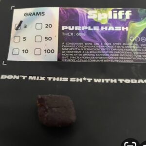 Recensione cliente Purple Hash con foto - Spliff
