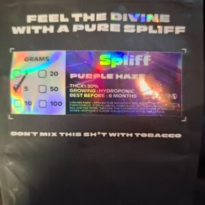 Recensione cliente Purple Haze con foto - Spliff