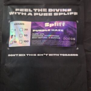 Recensione cliente Purple Haze con foto - Spliff