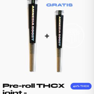 Recensione cliente Spinelli THCX pre-rollati - Amnesia Boost con foto - Spliff